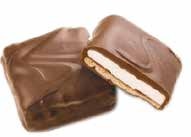 Milk chocolate covered graham and marshmallow s’mores